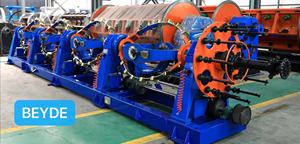 Machine à toronner les câbles à haute efficacité, type à saut, pour le toronnage des conducteurs de câbles, équipement de fabrication de câbles, équipement de fibre optique - Product Image 3