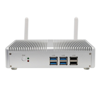 Mini PC EGLOBAL Económico, Core I3 7020U, 6 Puertos USB, 8GB RAM DDR4, 128GB SSD, Compatible con Pantalla HD VGA Dual, Soporte VESA, Microcomputadora