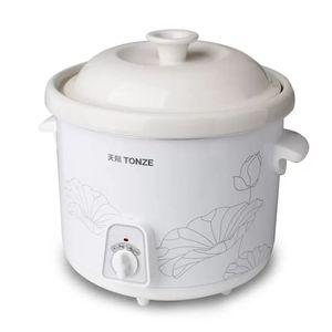 TONZE Factory China OEM Mini <span class=keywords><strong>mijoteuse</strong></span> électrique 110V 220V économique pour ragoûts et os, avec pot en céramique, pour une cuisson lente et saine - Product Image 2