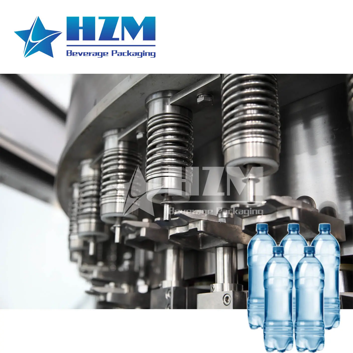 A bis Z Schlüssel fertiges Projekt reine Mineral-Trinkwasser-Plastik flaschen, die die Wasser produktions linie der Maschine füllen