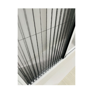 Puertas plegables con <span class=keywords><strong>mosquitera</strong></span>, pantalla de aluminio retráctil <span class=keywords><strong>ajustable</strong></span>, puerta <span class=keywords><strong>corredera</strong></span>, <span class=keywords><strong>mosquitera</strong></span> - Product Image 1