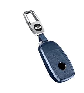 Hợp kim nhôm chìa khóa xe trường hợp bìa Shell cho Mercedes Benz MAYBACH c200l s450l lớp vòng chìa khóa Keychain Túi xe Phụ kiện chính - Product Image 3