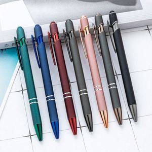 Wholesale 1.0Mm Custom Logo Aluminum Ballpoint Touchscreen Stylus Function Promotional Gift Ball <b>Pen</b> - Product Image 1
