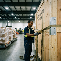 Logistique de marchandises volumineuses et lourdes Chine-États-Unis, transitaire maritime et aérien, service DDP porte-à-porte pour équipements de grande taille