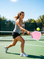 Raquette de pickleball durable en fibre de carbone, design nid d'abeille personnalisé, certifiée USAPA, 41,9x19cm, entraînement adultes, 16mm d'épaisseur, 225g