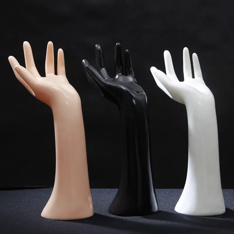 Mode mannequins hand realistische vrouwelijke ring armband sieraden display oefenpop hand te koop