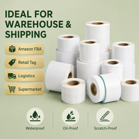 Label Transfer Tahan Air 3x2 Kertas Stiker Thermal