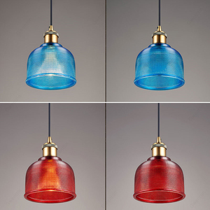 <span class=keywords><strong>Lampade</strong></span> <span class=keywords><strong>a</strong></span> <span class=keywords><strong>Sospensione</strong></span> <span class=keywords><strong>Vintage</strong></span> in Vetro Colorato, Illuminazione Industriale per Loft, <span class=keywords><strong>Lampade</strong></span> Sospese per Cucina, <span class=keywords><strong>Lampade</strong></span> <span class=keywords><strong>a</strong></span> <span class=keywords><strong>Sospensione</strong></span> LED per Soggiorno E27 - Product Image 2