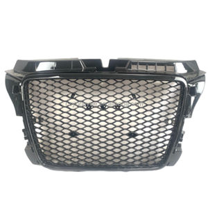 Griglia Frontale RS3 Sostitutiva, Griglia a Nido d'Ape <span class=keywords><strong>A3</strong></span> RS3 Nero Lucido Cromato per <span class=keywords><strong>Audi</strong></span> <span class=keywords><strong>A3</strong></span> 8P 2008-<span class=keywords><strong>2012</strong></span> - Product Image 5