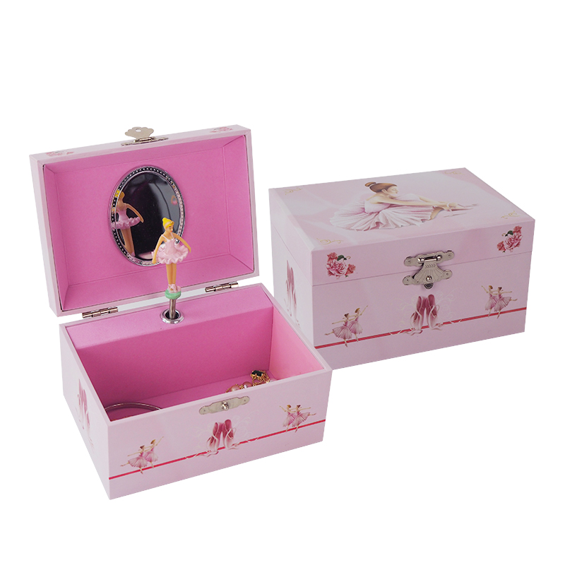 Оптовая продажа, украшения из МДФ, музыкальная шкатулка yunsheng для девушек