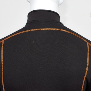 Inverno nero intimo termico 2 pezzi Set abbigliamento caldo da uomo completo mutandoni - Product Image 3
