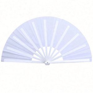 13INCH Promo Festival <b>Large</b> Clack Bamboo Hand Held <b>Fan</b> Custom - Product Image 4