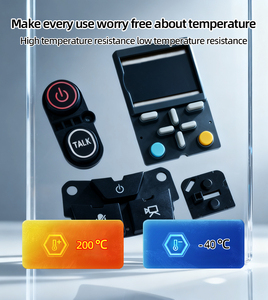 Đa-mục đích tùy chỉnh Silicone bàn phím phù hợp kích thước/Hình dạng/màu điều khiển từ xa cho các nhà sản xuất cà phê/máy xay ánh sáng thông minh - Product Image 3