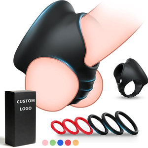 حلقات القضيب المخصصة من AITT الأكثر مبيعًا للبالغين، مع 7 ميزات مختلفة لتحفيز البظر - Product Image 1