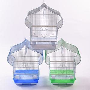 Cage à oiseaux de petite taille pour la maison, cages à perroquets en métal, cages et nichoirs décoratifs en fil de fer pour animaux de compagnie à bas prix - Product Image 2