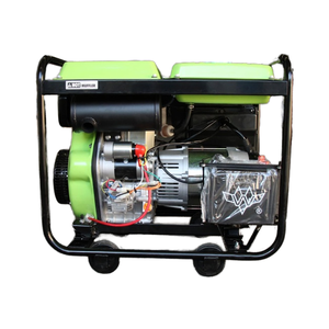 เครื่องกำเนิดไฟฟ้าดีเซลแบบพกพา โครงเปิด 3KW ถึง 10KW 110V/220V สำหรับสำรองไฟบ้าน สตาร์ทด้วยระบบไฟฟ้าและระบบดึงมือ ประสิทธิภาพสูง - Product Image 4