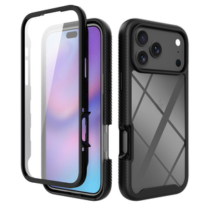 Nouveau Design Anti-Yellow Star Triple Defence Cases avec Protecteur d'Écran pour Iphone 17 16 15 14 13 12 11 Pro Max Covers - Product Image 1