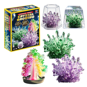 Kit de jouets scientifiques et d'ingénierie DIY : Kit expérimental didactique de culture de cristaux, jouets scientifiques de chimie - Product Image 1