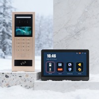 Système d'interphone Tuya avec accès à distance sans fil 4G et interface tactile conviviale, interphone IP 10 pouces SIP pour entrepôts