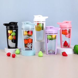 Factory Wholesale 500ml Shaker <b>Protein</b> Water <b>Bottle</b> Portable Gym Leakproof Eco-Friendly Food-grade Safe Outdoor Drink Cup - Product Image 1