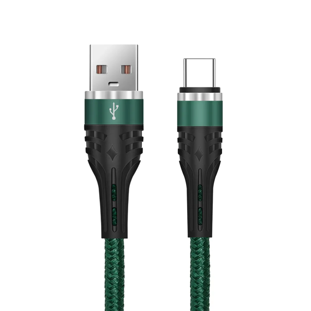 Wholesale USB C Cable 2A Fast Charging 1M 2M 3M Cable Nylon Braided Data Cable