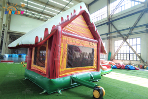 Tobogán inflable <span class=keywords><strong>de</strong></span> Castillo <span class=keywords><strong>de</strong></span> Navidad, trampolín inflable, Castillo <span class=keywords><strong>de</strong></span> rebote, tema <span class=keywords><strong>de</strong></span> Navidad, <span class=keywords><strong>alquiler</strong></span>, venta 2025, hogar comercial, Pvc - Product Image 3