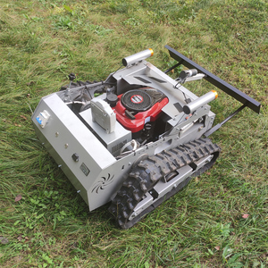 GPS Self Propelled Electric Start Lawn Mover Robot Gas Mini Remote Control <strong>Lawnmower</strong> Snow <strong>Plow</strong> with the Blade - Product Image 2