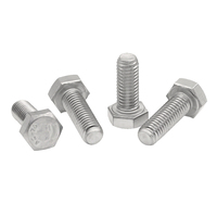 Chine M8 M10 M12 boulon hexagonal en acier doux et écrou ASME B18.2.1 Grade 6.8/8.8/10.9/30/10 boulon à tête hexagonale B7/B7m