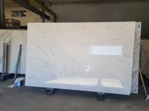 Losas de Mármol Natural Italiano Bianco Carrara para Pisos, Encimeras de Cocina, Paneles de Pared y Escaleras - Product Image 2
