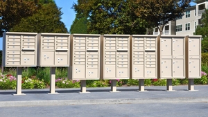 Appartement extérieur en acier inoxydable colis lettre 8 <span class=keywords><strong>portes</strong></span> boîte Mailboxe - Product Image 4