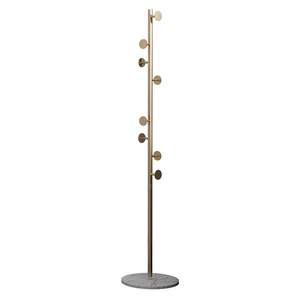 <span class=keywords><strong>Perchero</strong></span> metálico de lujo para entrada de árbol, estante de acero inoxidable moderno, fabricación - Product Image 4