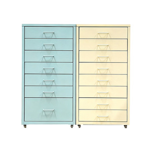Meuble de rangement à tiroirs de 35 pouces de large en fer forgé, idéal pour la maison, le salon ou la chambre, armoire de rangement multi-niveaux - Product Image 1