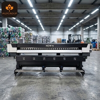 NOUVEAU Imprimante jet d'encre éco-solvant rouleau-à-roule I3200/I1600 double, haute vitesse 50m²/h, 1800mm automatique pour bannières, étiquettes et papier