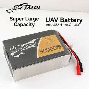 Hot Sales TATTU 30000mah 6s 22.2v 25A Lithium Metal <b>Battery</b> for Crop Machine Accessories - Product Image 3