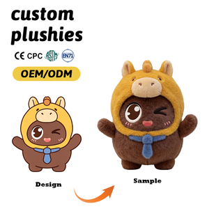 Muñeco de Peluche Personalizado con Retrato, Figura de Peluche Personalizada, Caricatura de Peluche OEM para Regalo de Pareja - Product Image 2