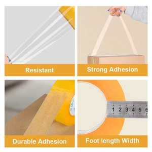 Nhà máy đóng gói tùy chỉnh băng với in ấn dễ vỡ Bopp băng độ nhớt cao an toàn niêm phong loại hộp cho vận chuyển di chuyển gửi thư - Product Image 2