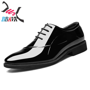 Nuevos Zapatos de Hombre de Talla Grande, Formales y Casuales, de PU Sólido, con Cordones, Transpirables, Antideslizantes, Duraderos, con Punta Puntiaguda, Versátiles, al por Mayor - Product Image 1