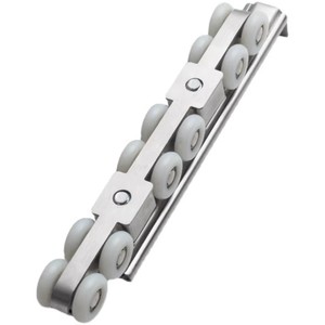 Roulette de <span class=keywords><strong>porte</strong></span> coulissante silencieuse en alliage robuste pour <span class=keywords><strong>porte</strong></span> suspendue en bois - Product Image 4