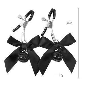 Đồ chơi Chuông Cung Tên Kẹp Ngực Cặp Đôi Huấn Luyện Kiềm Chế Đồ Chơi Tình Dục Người Lớn Cần Thiết Màn Dạo Đầu Tán Tỉnh Trừng Phạt Quà Tặng - Product Image 6