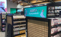 Écran extensible personnalisable de 28,6 pouces, rétroéclairage LED Full Array, connectivité IoT 2.1, graphiques d'extérieur