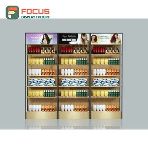 Modern Wig Display Counter Glass Top Multi Drawer Shelf Hairpiece Store Display Counter Cabinet - Product Image 4
