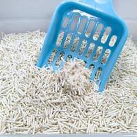 Vente directe usine OEM – Litière pour chat en tofu biodégradable, écologique, super absorbante, 100 % naturelle, à base de plantes de thé vert, jetable dans les toilettes