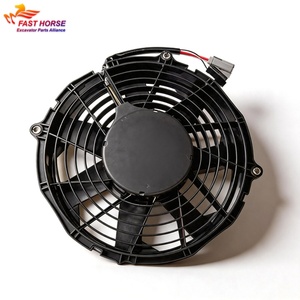 พัดลมระบายความร้อนเครื่องยนต์ Hangood C600-625-7620 6006257620 สำหรับอะไหล่รถขุดไฮดรอลิก PC220-6 PC200-6 PC200-8 - Product Image 1