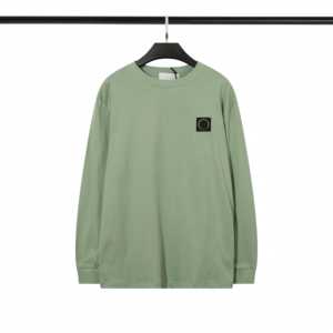 เสื้อสเวตเตอร์คอกลมทรงหลวมสไตล์ลำลองสำหรับผู้ชาย  ปักลายเข็มทิศ  ผ้าฝ้าย 100%  ตกแต่งด้วยหิน  แบรนด์ ST - Product Image 3