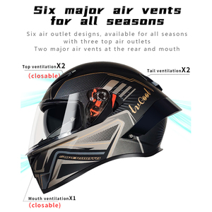 <span class=keywords><strong>Casque</strong></span> d'équitation personnalisé DOT Double lentille <span class=keywords><strong>Moto</strong></span> Motocross Racing <span class=keywords><strong>Casque</strong></span> intégral DOT Universel pour hommes et femmes - Product Image 6