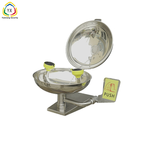 China Brand Yuexiang 304 Acero inoxidable con cubierta antipolvo <span class=keywords><strong>Lavaojos</strong></span> <span class=keywords><strong>de</strong></span> <span class=keywords><strong>emergencia</strong></span> portátil para uso industrial y <span class=keywords><strong>de</strong></span> laboratorio - Product Image 6