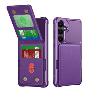 Étui à clapet pour téléphone Samsung A05S avec porte-cartes. Housse de protection pour portefeuille avec emplacement pour carte A56 A55 A54 A53 <span class=keywords><strong>A33</strong></span> A72 A12 <span class=keywords><strong>A13</strong></span> - Product Image 4