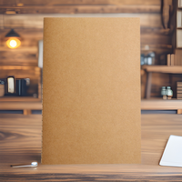 Carnet en papier kraft écologique, promotionnel, A4, A5, A6, cousu, avec logo personnalisé, facile à écrire sur, carnet de notes