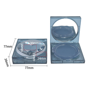 Caja de cojín de <span class=keywords><strong>aire</strong></span> de <span class=keywords><strong>amor</strong></span> transparente cuadrado personalizado de 15g caja vacía de crema BB con espejo cosméticos caja de plástico vacía contenedor - Product Image 2