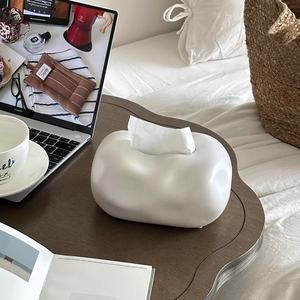 Caixa de Lenços de Cerâmica Criativa por Atacado, Estilo Americano, Feita à Mão, Suporte Durável para Guardanapos, Cor Personalizada, para Sala de Estar, Casa e Restaurante - Product Image 4